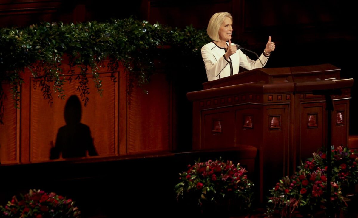 Women inspired to remember their worth at first session of LDS General